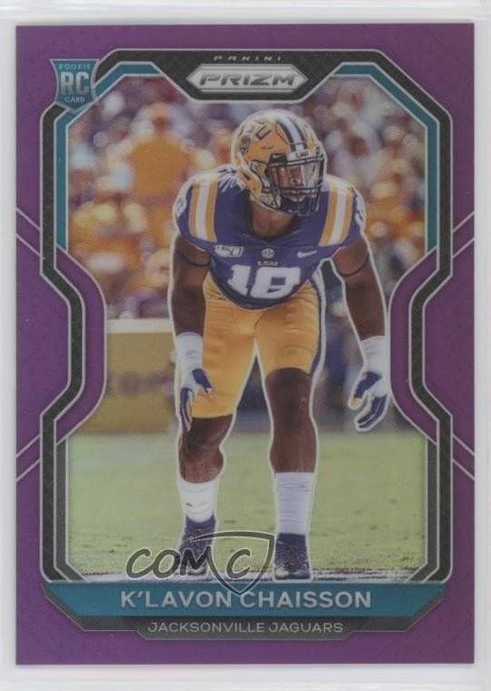 K'Lavon Chaisson trading card