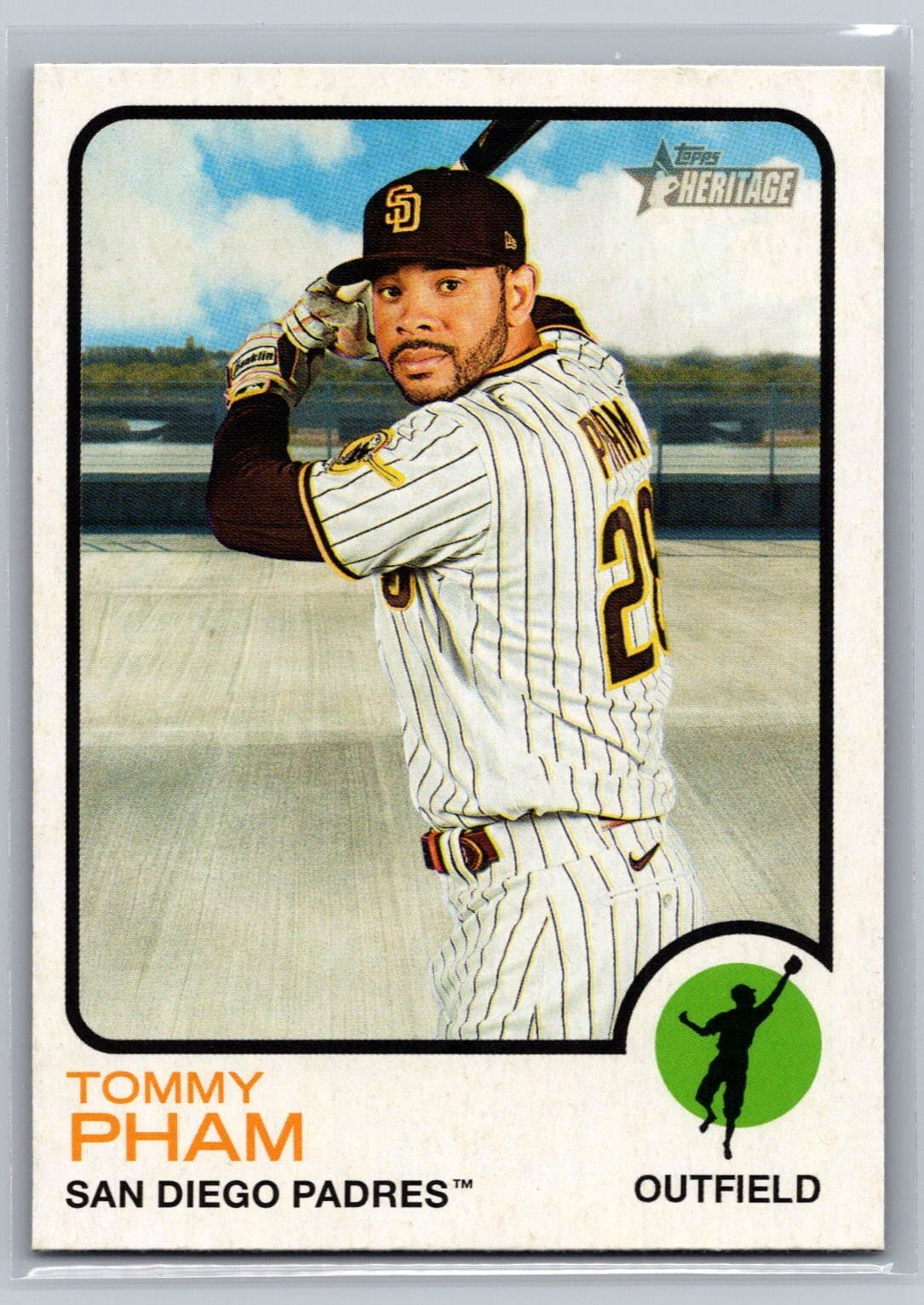 Tommy Pham trading card