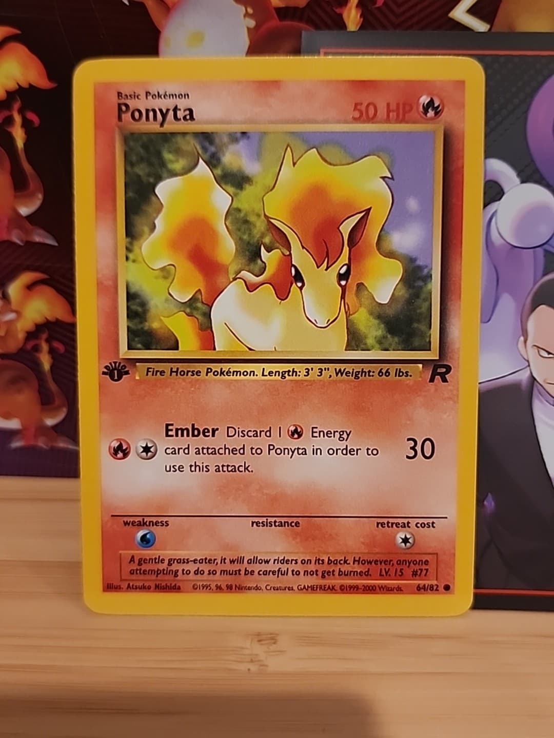 Ponyta 2000 Pokemon Team Rocket