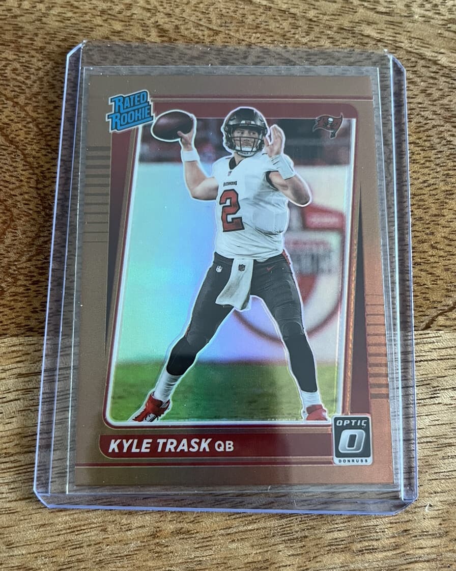 Kyle Trask 2021 panini Donruss Optic