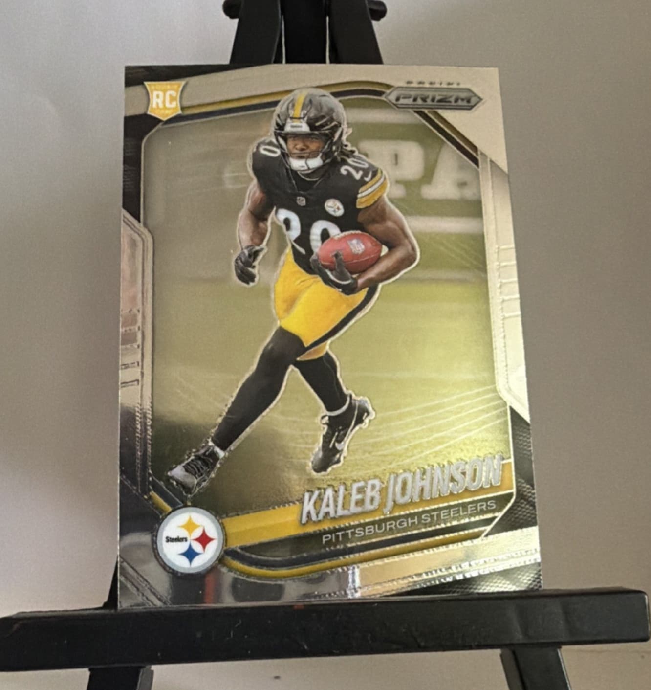 Kaleb Johnson trading card