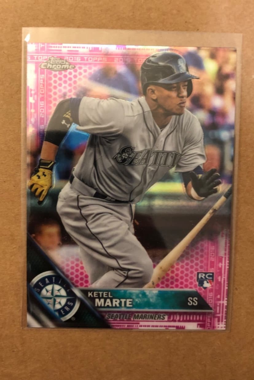 Ketel Marte trading card