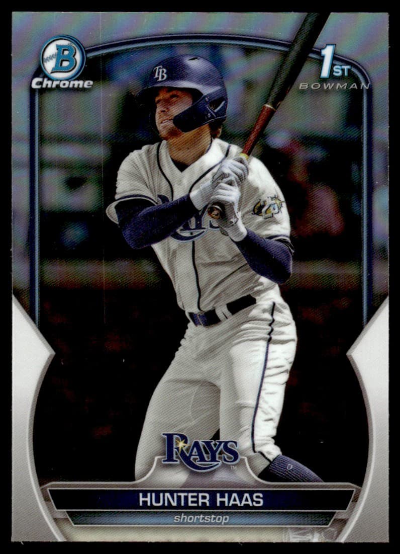 Hunter Haas trading card