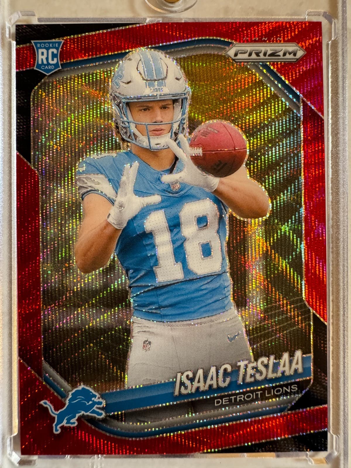 Isaac TeSlaa trading card