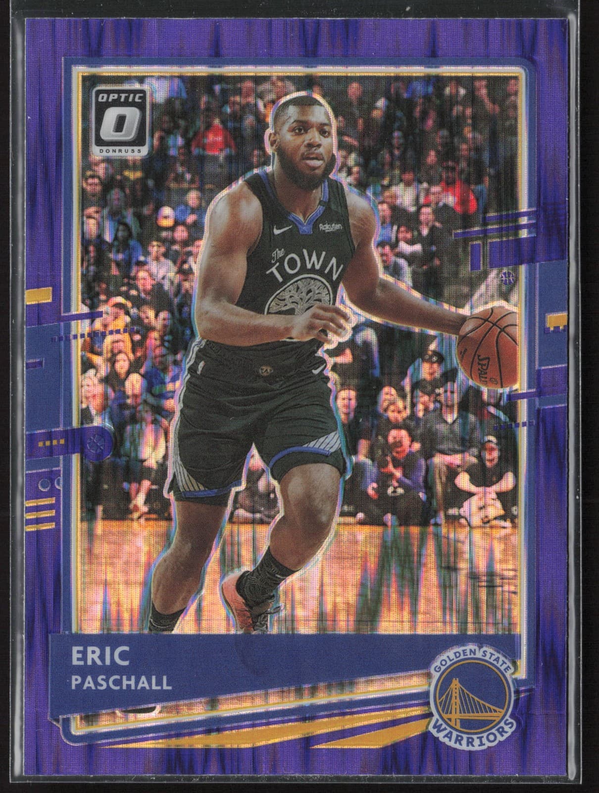 Eric Paschall 2020 panini Donruss Optic