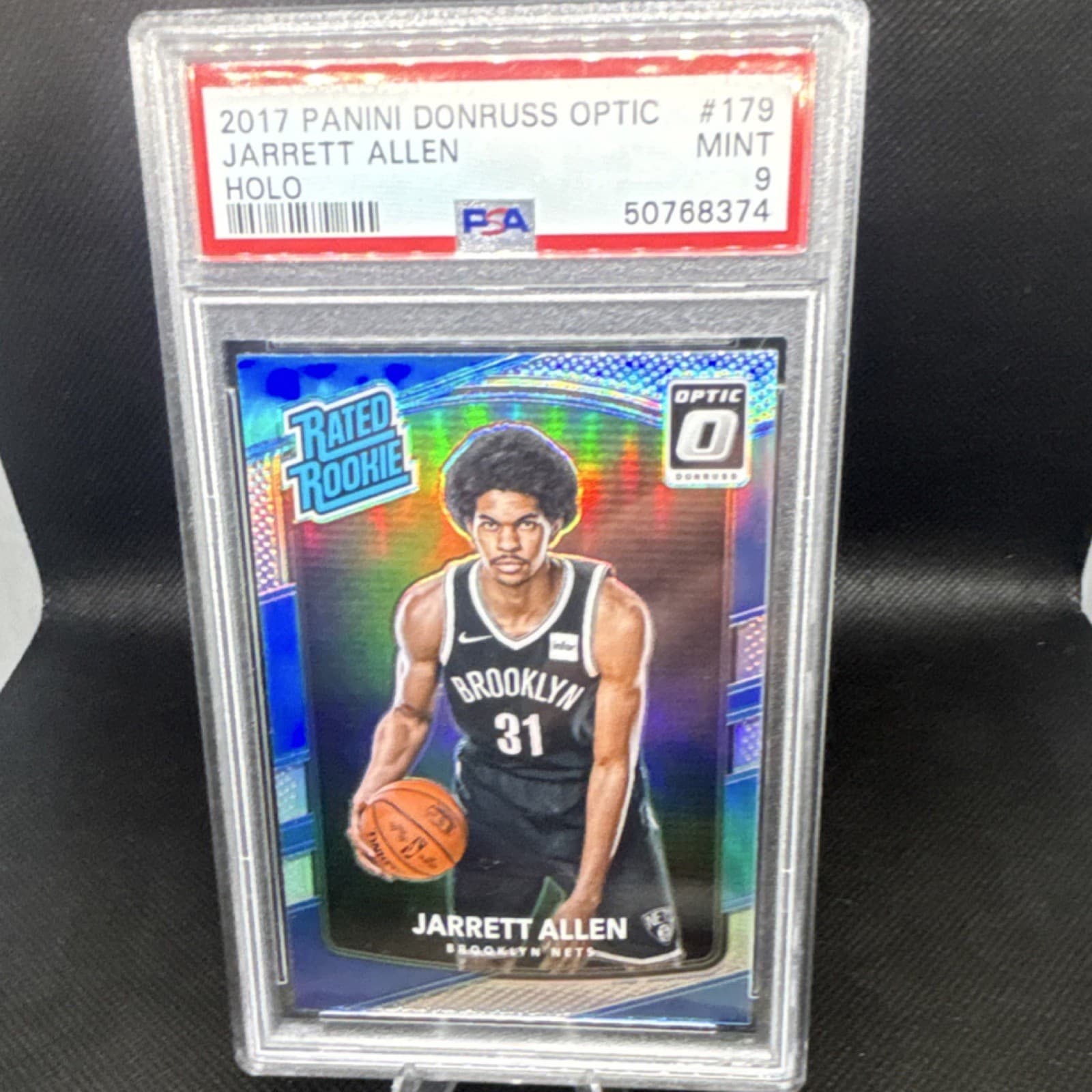 Jarrett Allen trading card