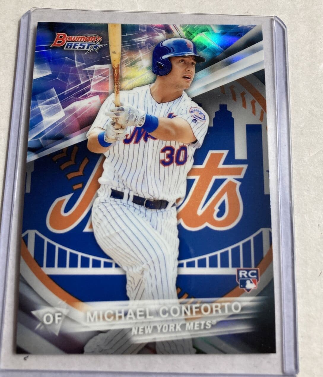 Michael Conforto trading card