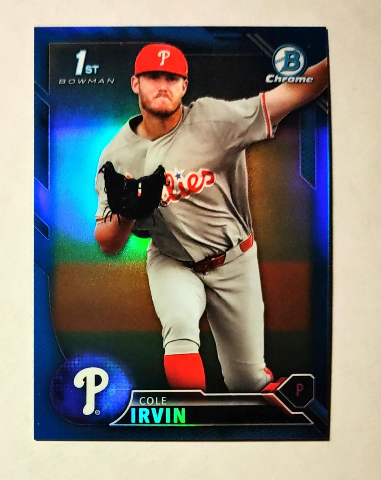 Cole Irvin trading card