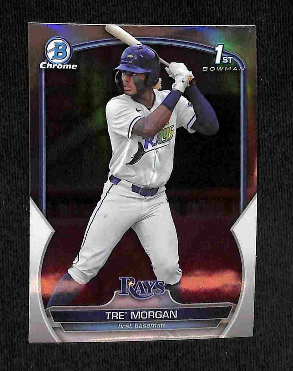 Tre' Morgan trading card