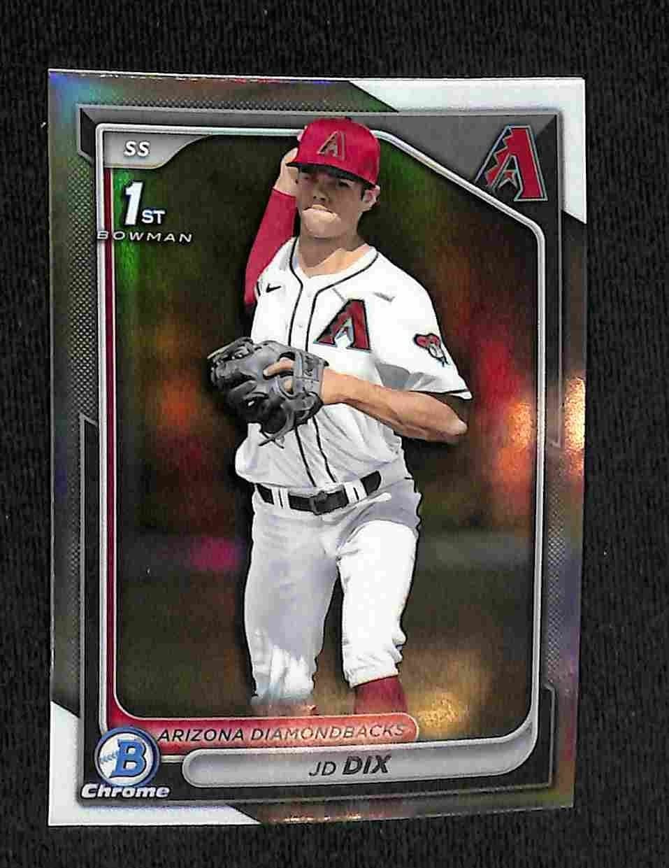JD Dix trading card