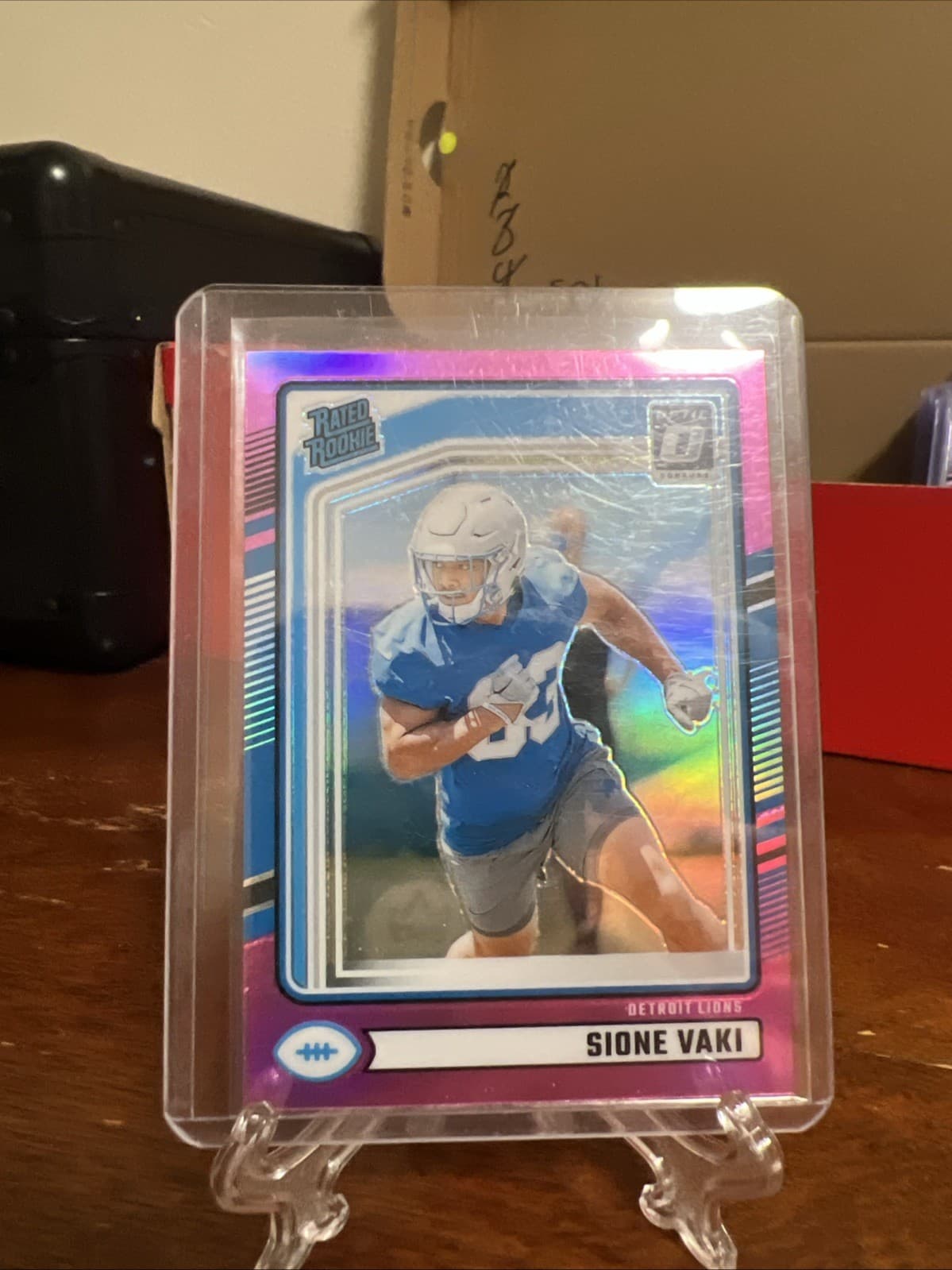 Sione Vaki trading card