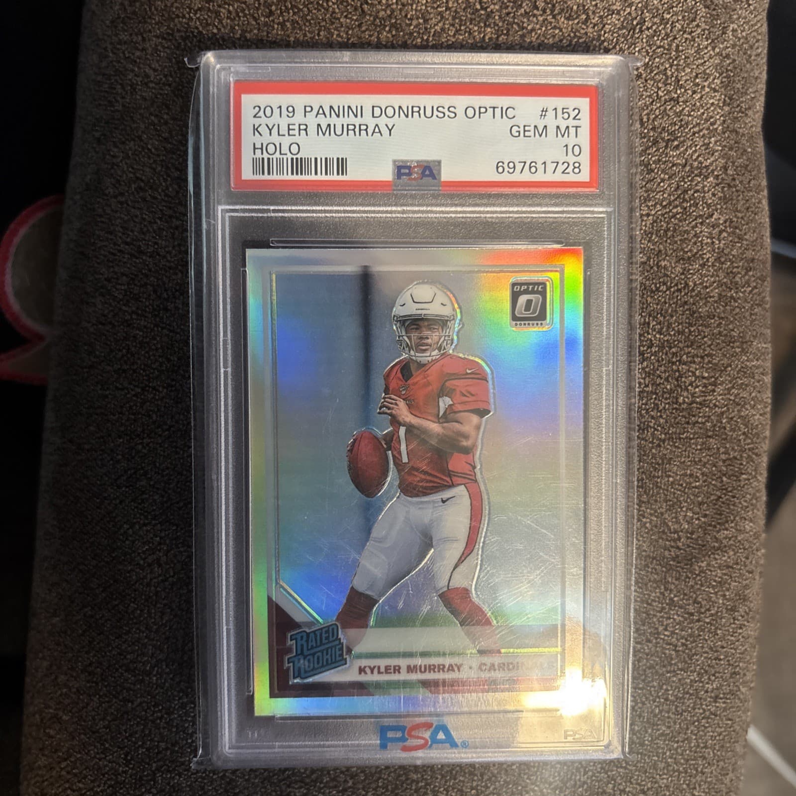 Kyler Murray trading card