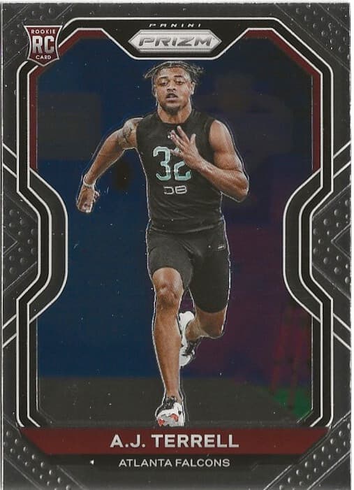 A.J. Terrell trading card