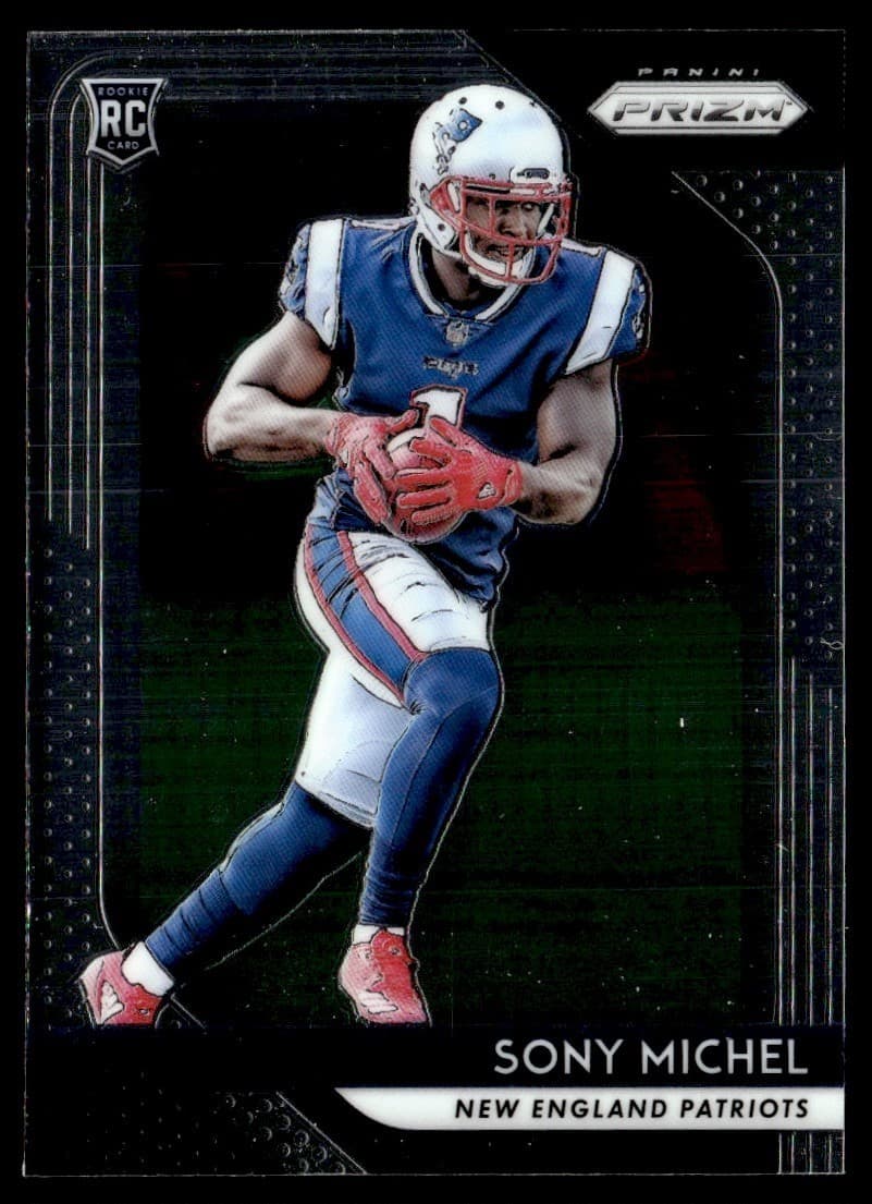 Sony Michel trading card