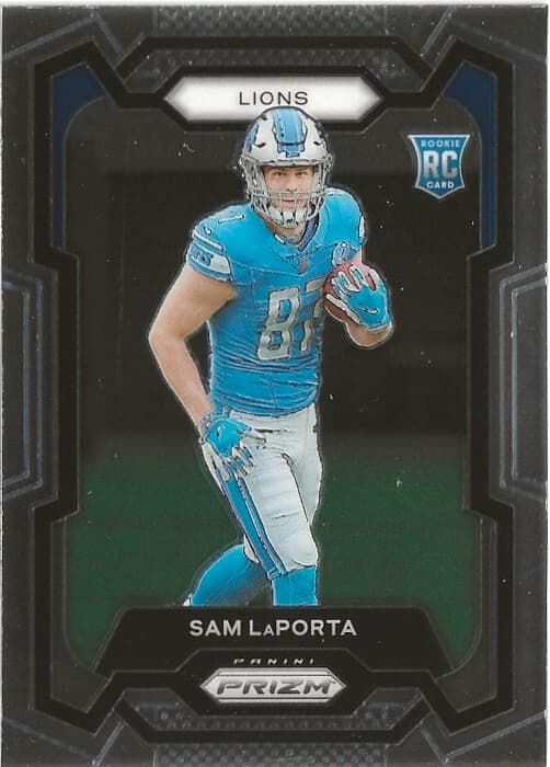 Sam LaPorta trading card