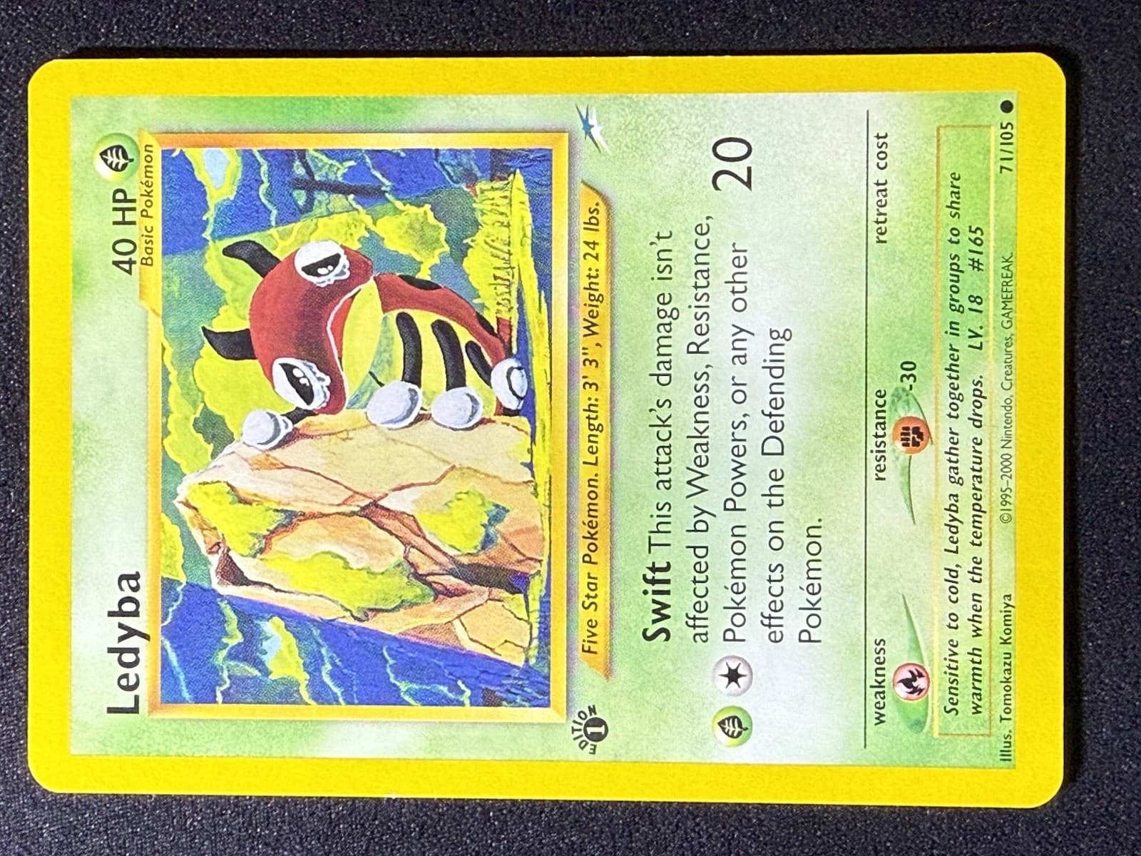 Ledyba 2002 Pokemon Neo Destiny