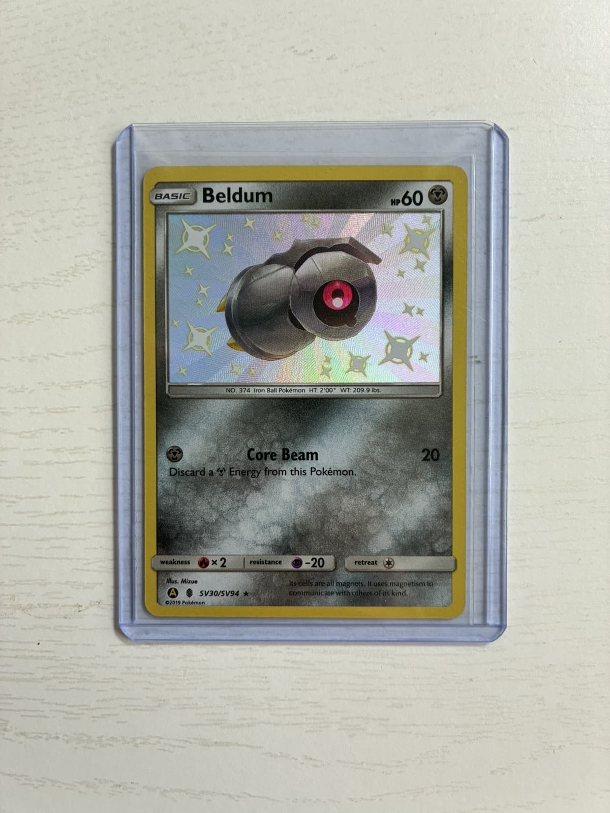 Beldum 2019 Pokemon Hidden Fates