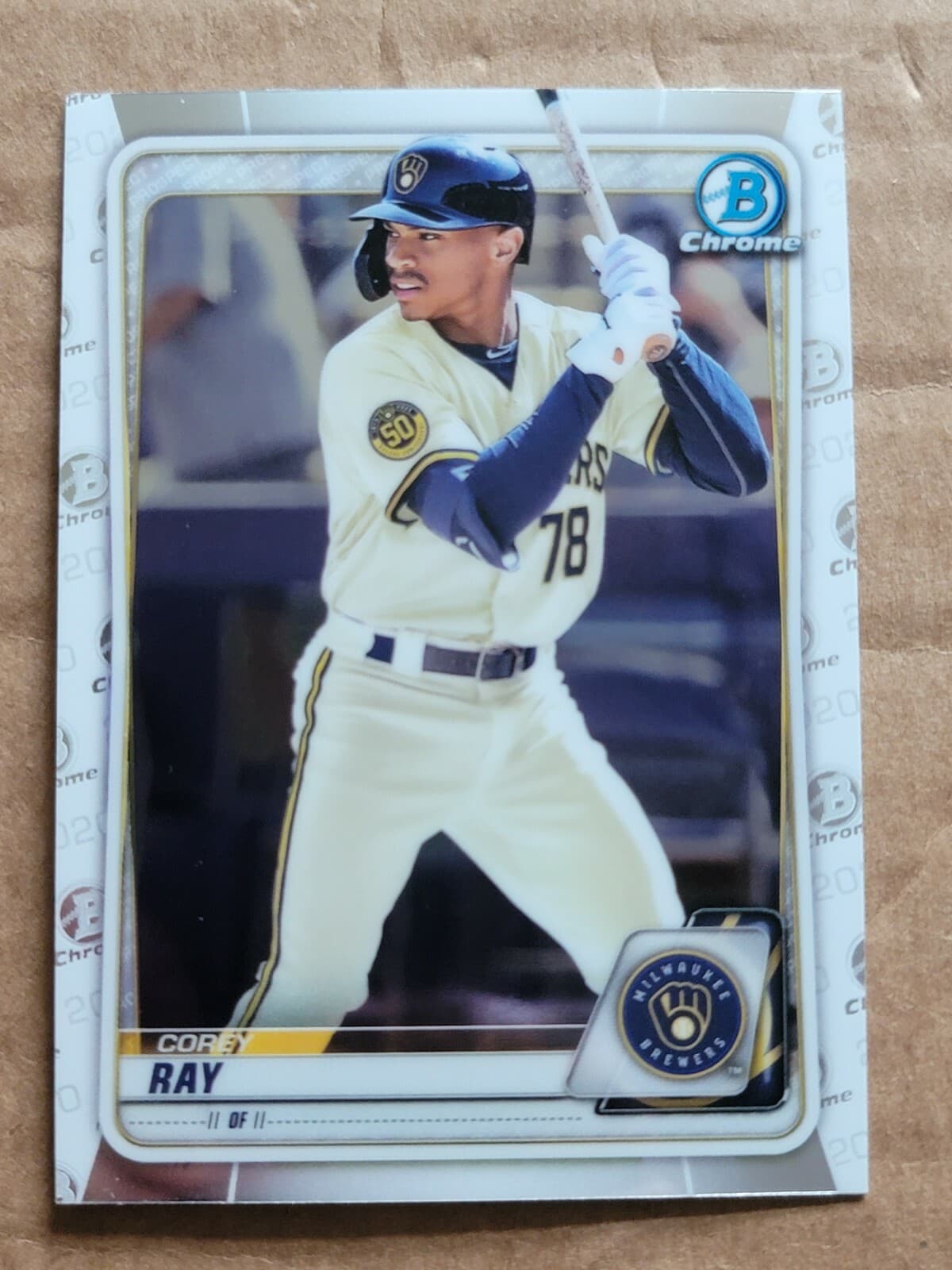 Corey Ray trading card