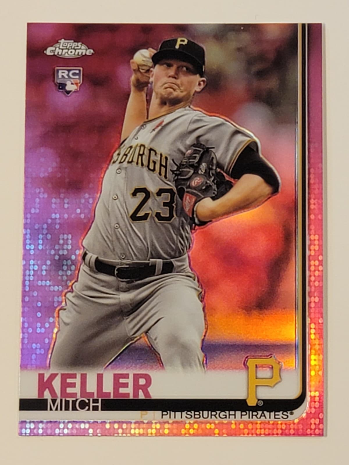 Mitch Keller trading card
