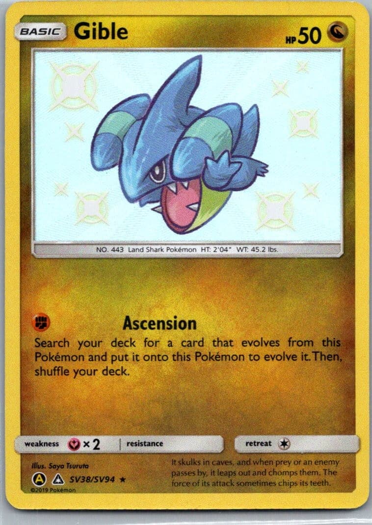 Gible 2019 Pokemon