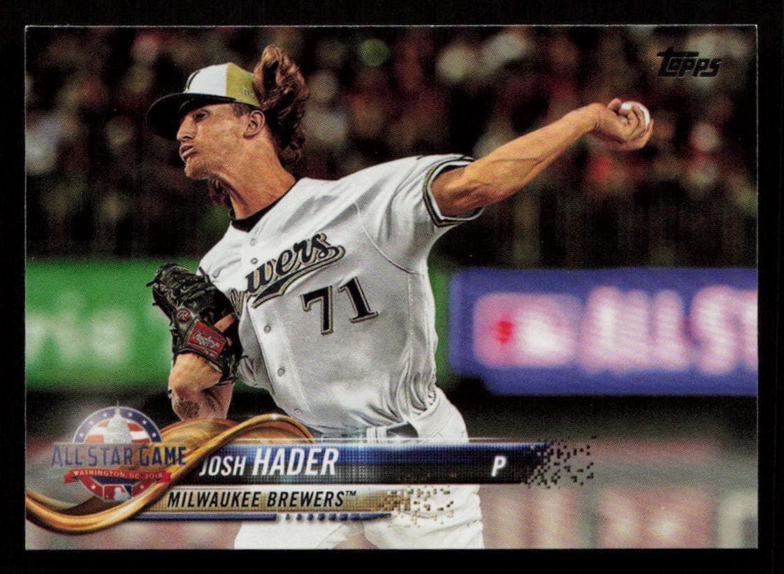 Josh Hader 2018 topps Topps Update