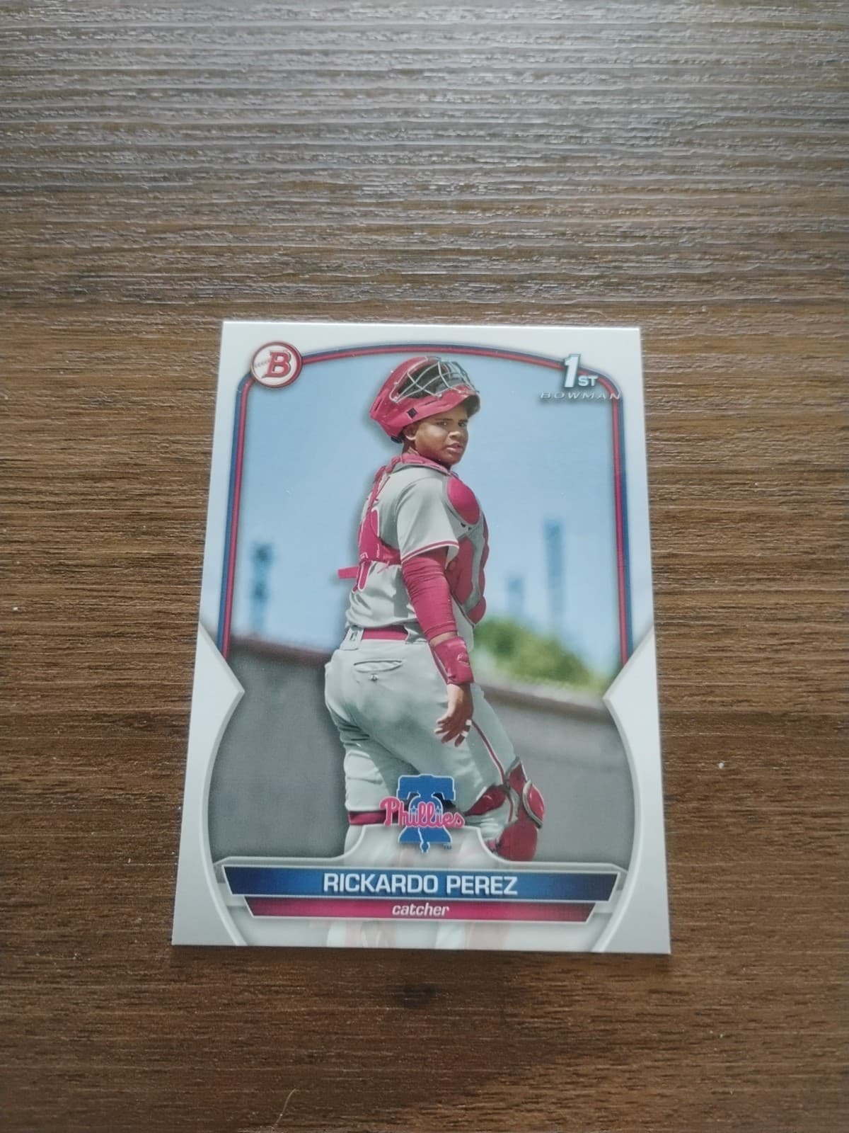 Rickardo Perez trading card