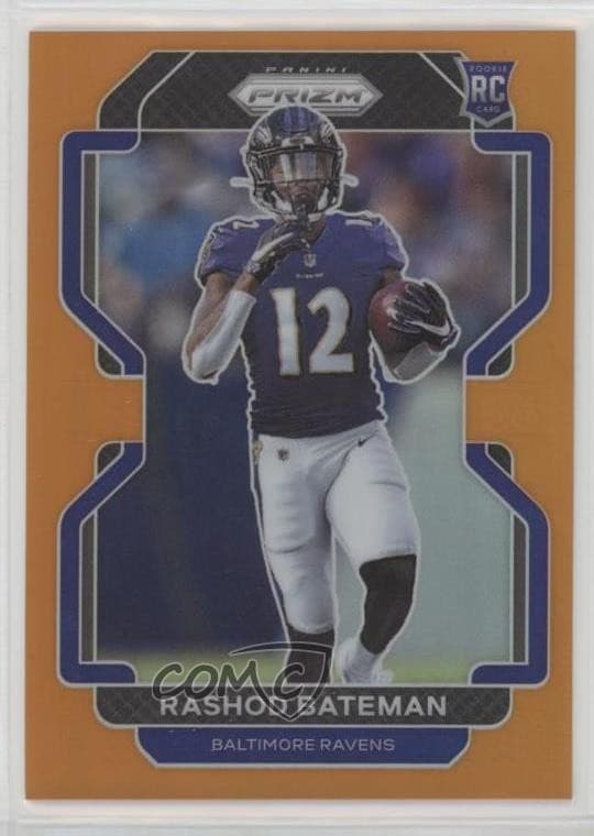 Rashod Bateman trading card
