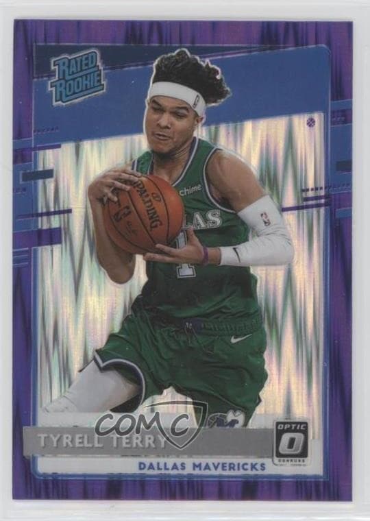 Tyrell Terry trading card