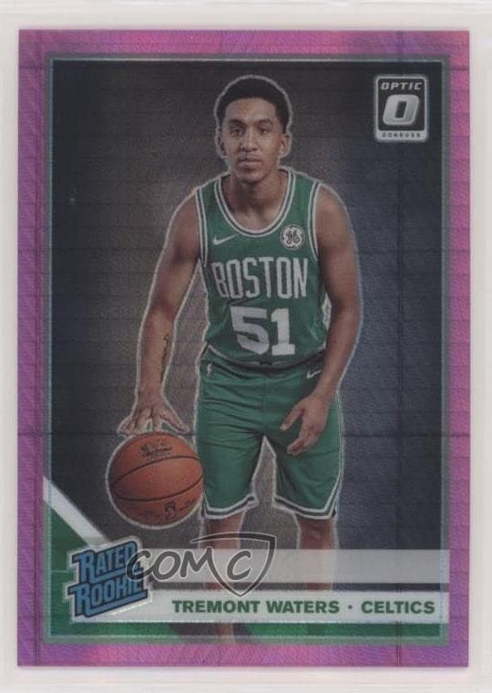 Tremont Waters trading card