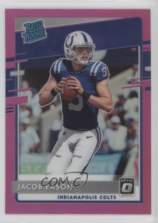 Jacob Eason 2020 panini Donruss