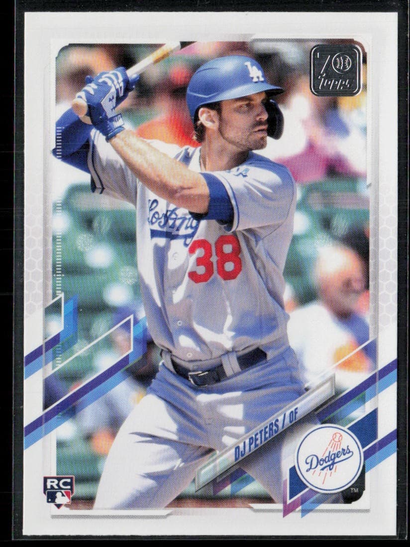 DJ Peters 2021 topps