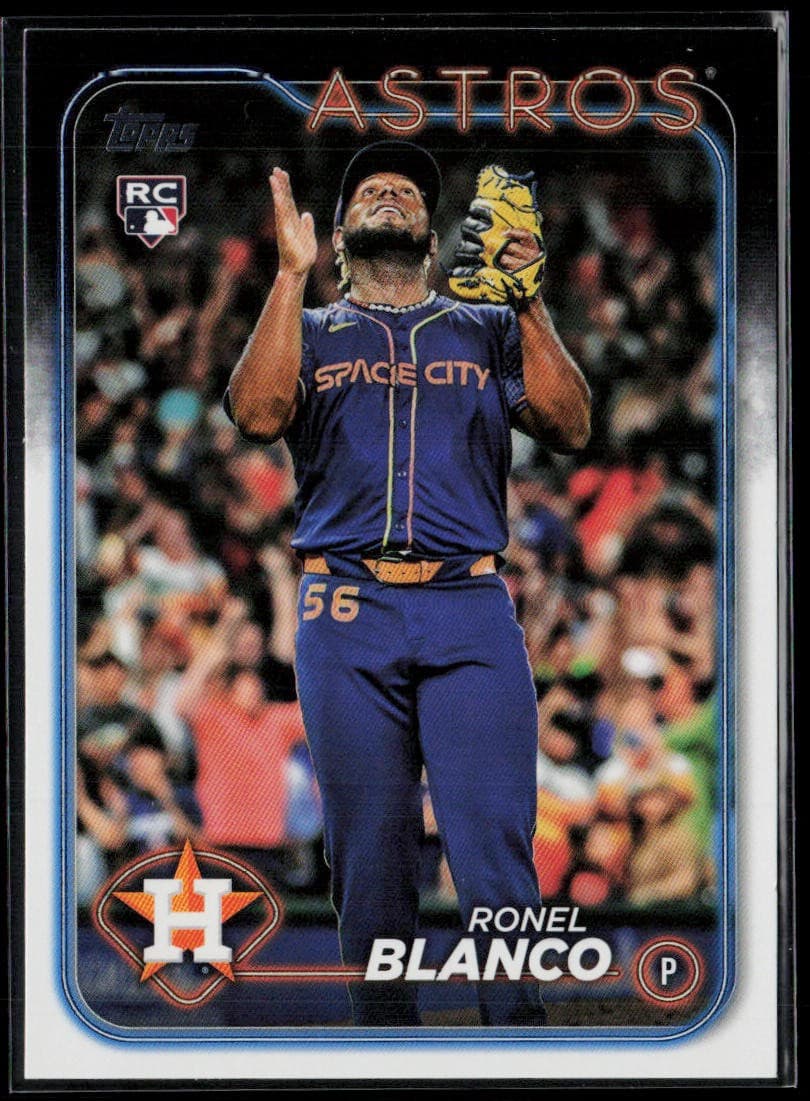 Ronel Blanco trading card