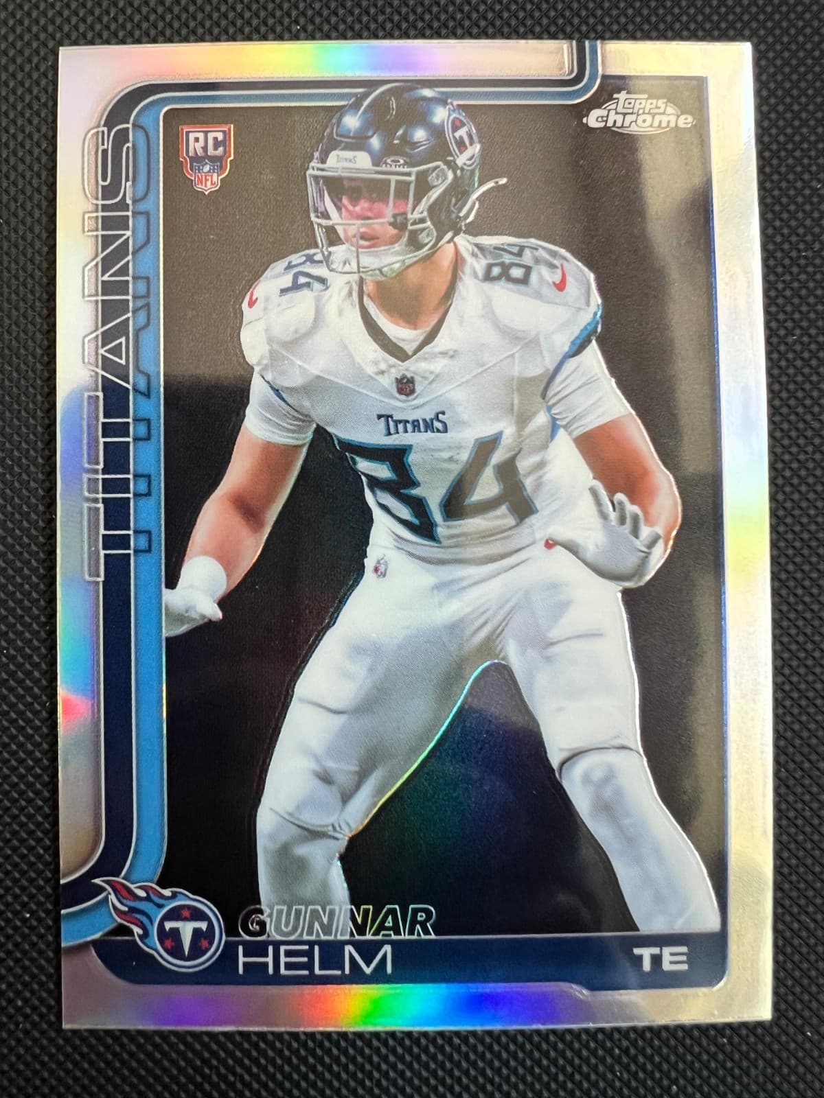 Gunnar Helm trading card