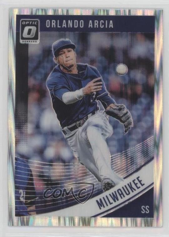 Orlando Arcia trading card