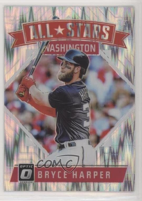 Bryce Harper 2018 panini Donruss Optic