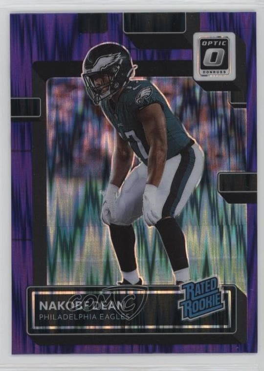 Nakobe Dean trading card