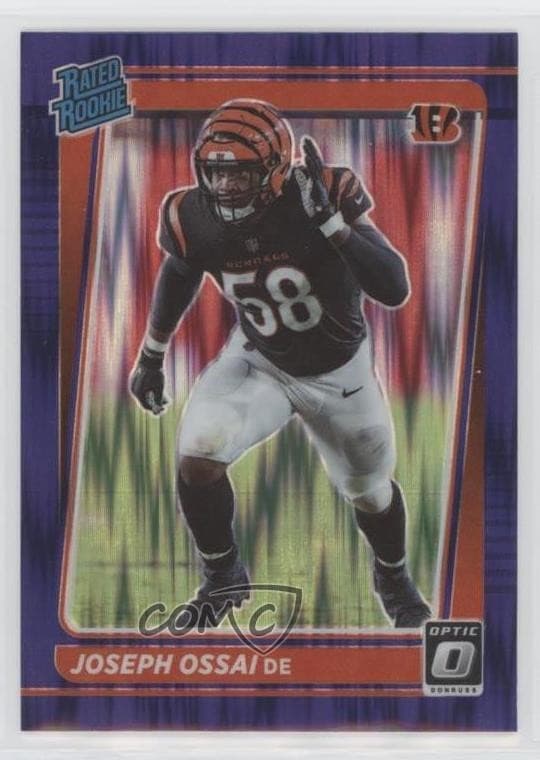 Joseph Ossai trading card
