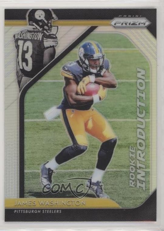James Washington trading card