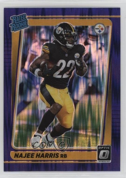 Najee Harris trading card