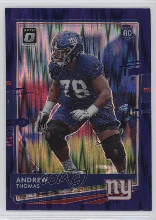 Andrew Thomas trading card