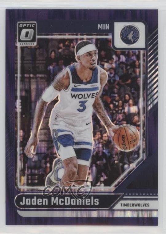 Jaden McDaniels 2020 panini