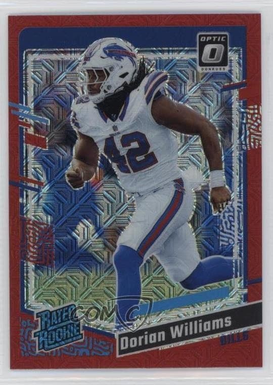 Dorian Williams trading card