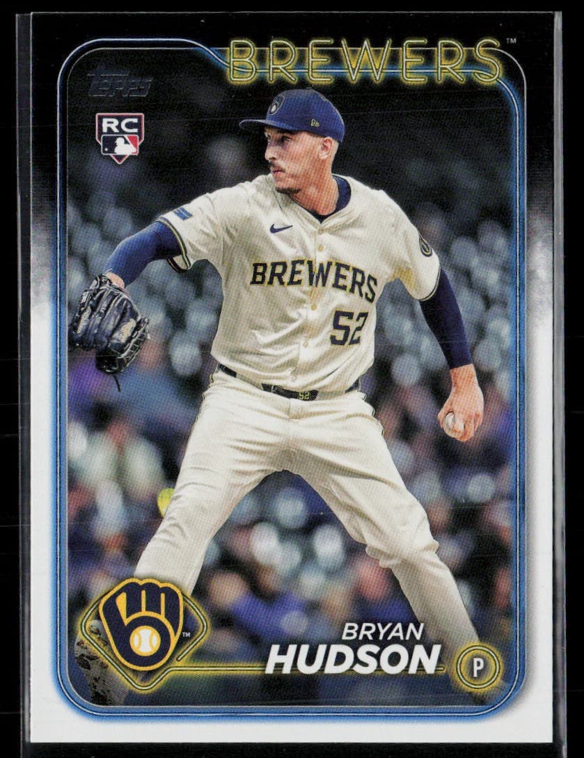 Bryan Hudson trading card