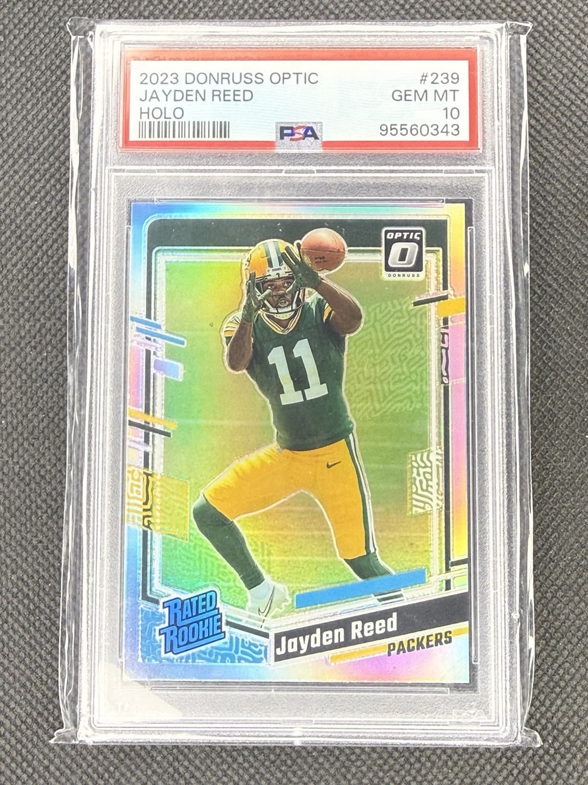 Jayden Reed trading card