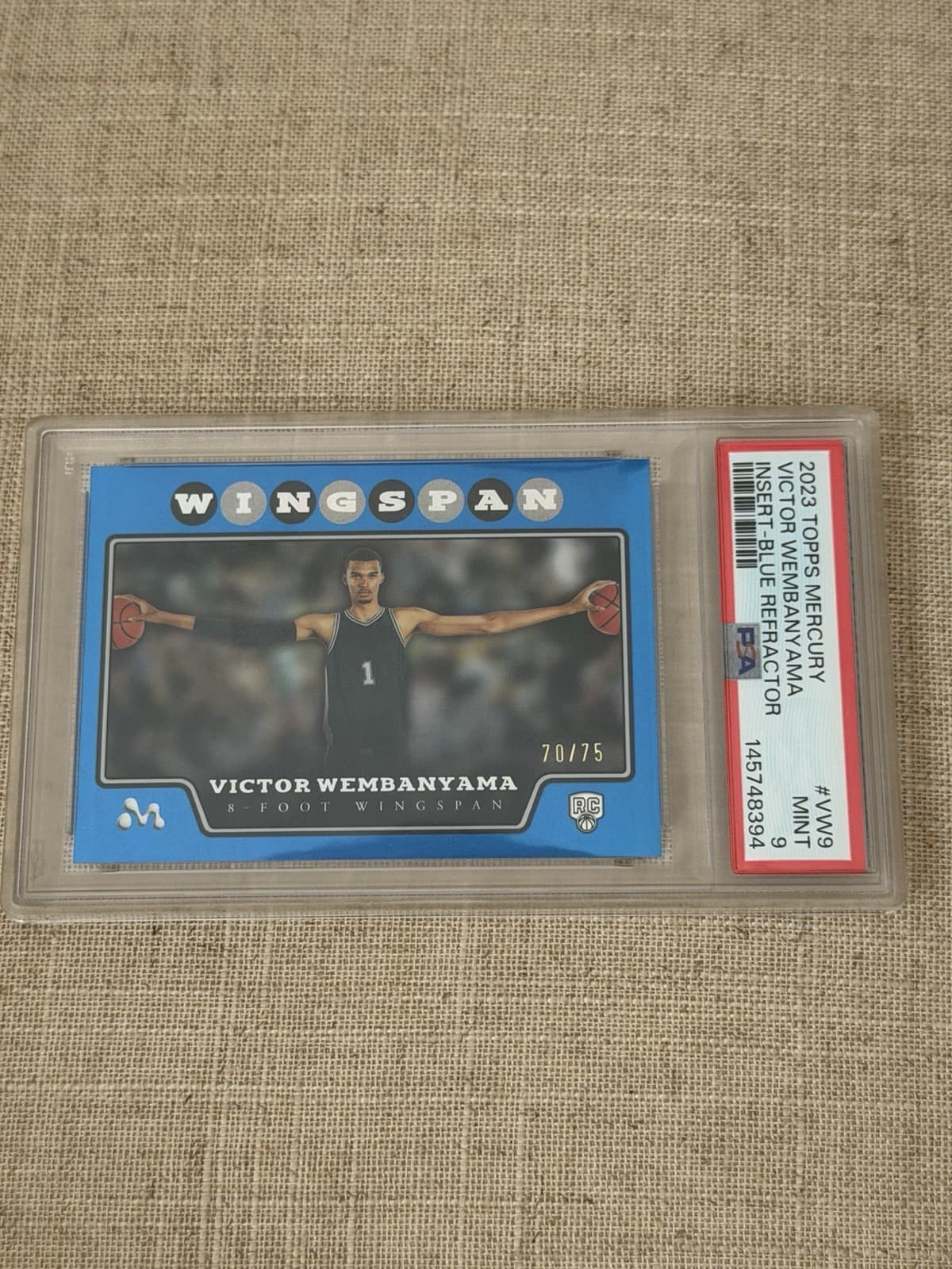Victor Wembanyama 2023 topps