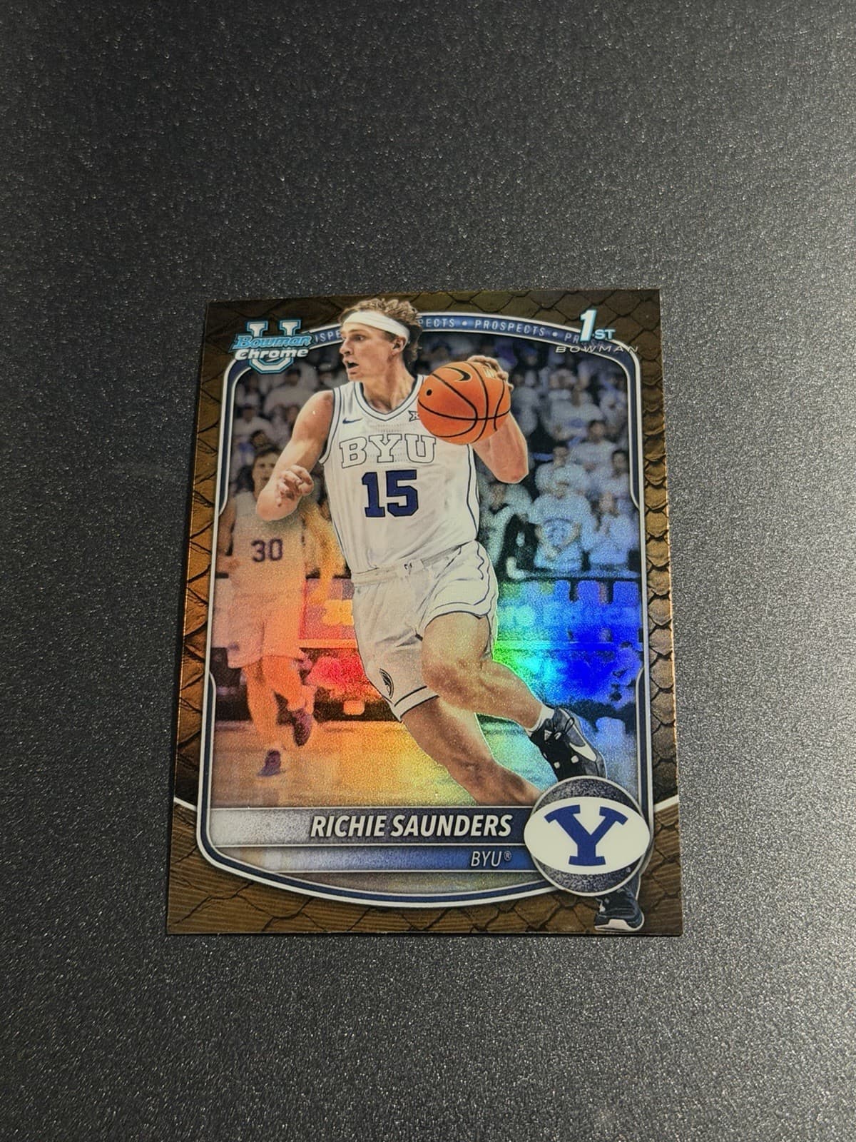 Richie Saunders trading card