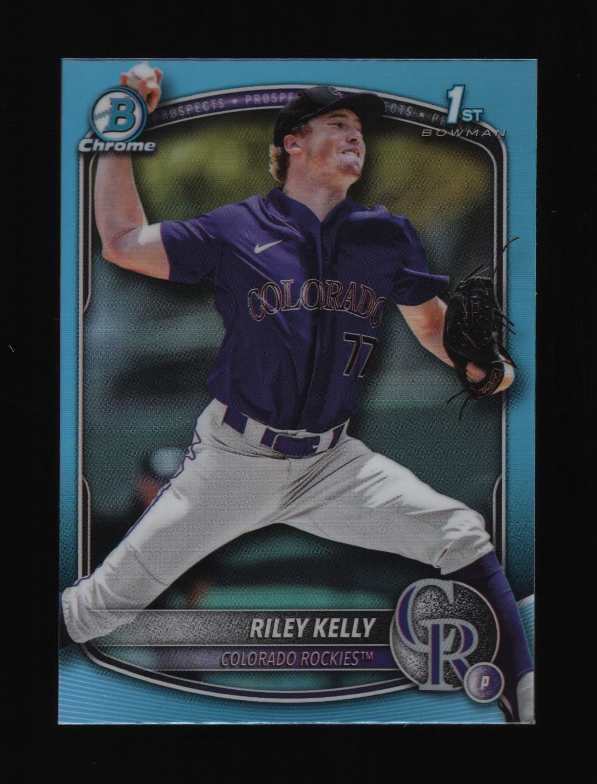 Riley Kelly trading card