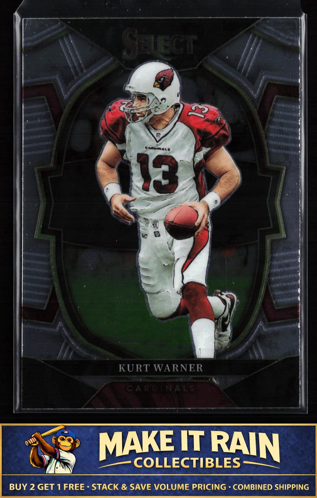 Kurt Warner trading card