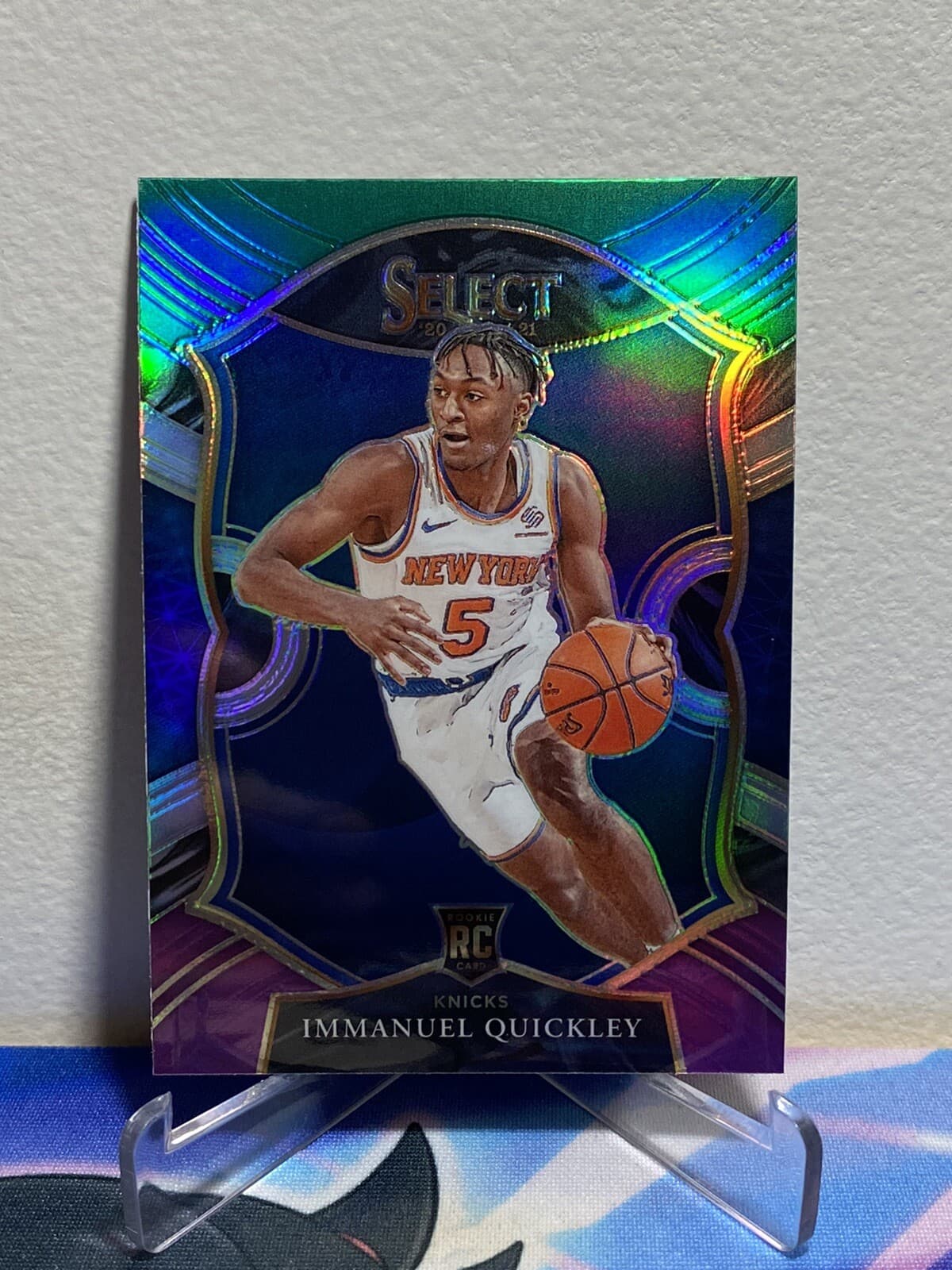 Immanuel Quickley trading card