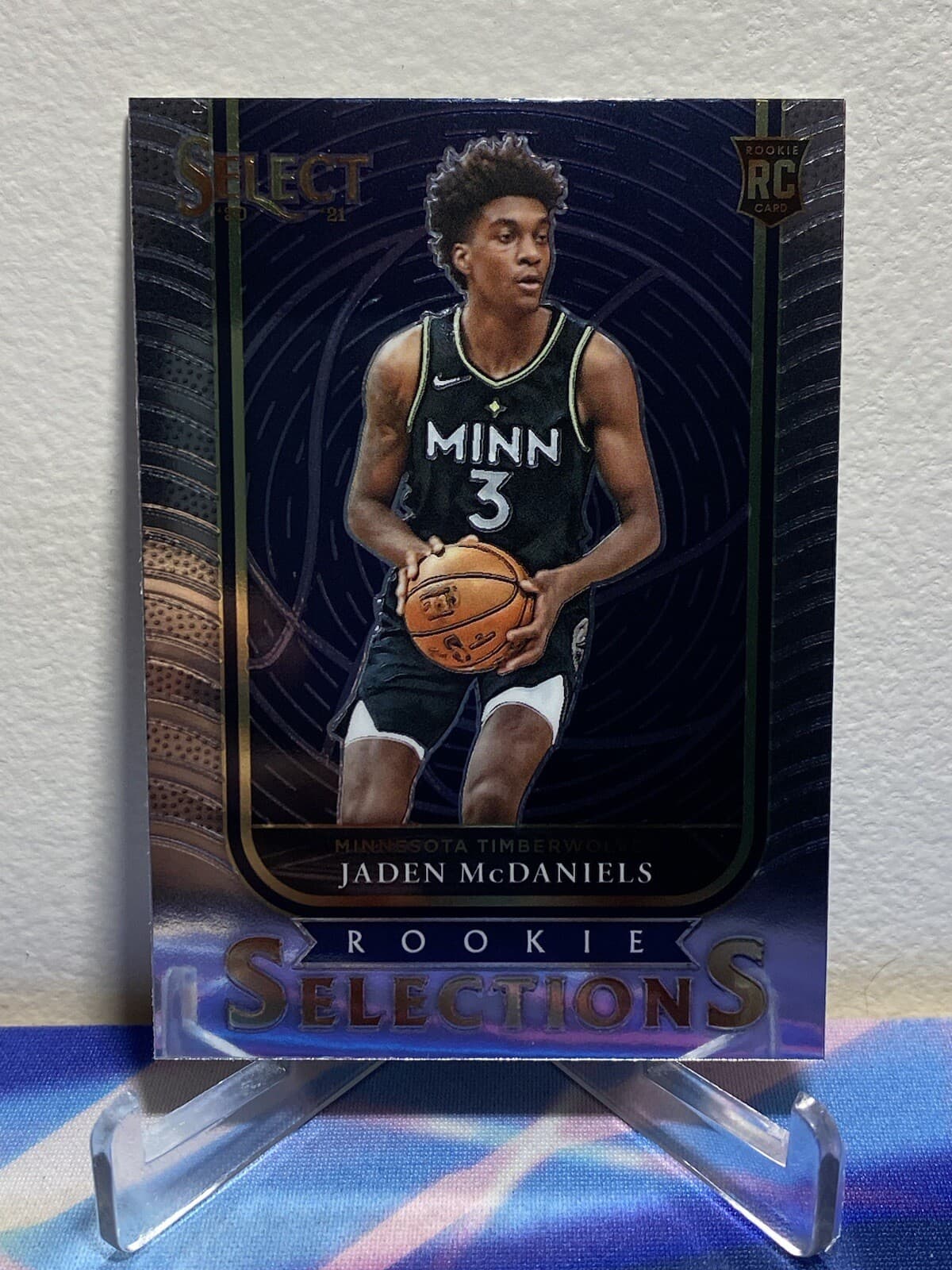 Jaden McDaniels 2020 panini Panini Select